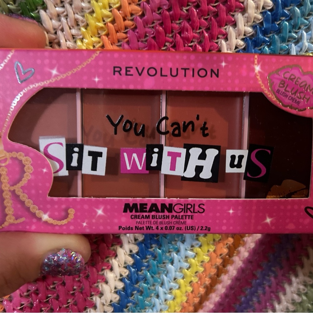 Revolution Mean Girls Cream Blush Palette